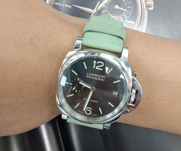 流當手錶拍賣 原裝 PANERAI 沛納海 PAM755 不鏽鋼 自動 喜歡價可議 9成5新 ZR570