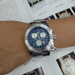 流當百年靈錶BREITLING 計時 石英 救難錶