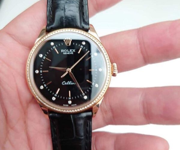 流當手錶拍賣 原裝 ROLEX 勞力士 50605RBR 18K玫瑰金 鑽圈 自動 盒單齊 喜歡價可議 UJ040